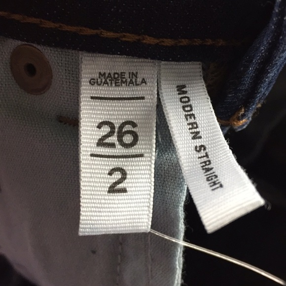 NWT LOFT cuffed indigo jeans - Picture 5 of 5